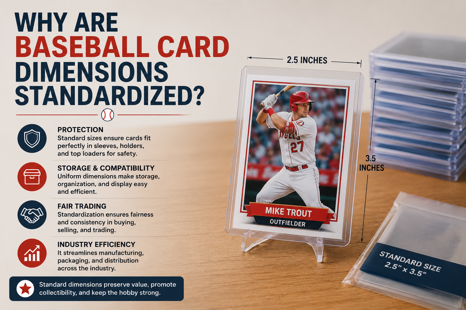 Baseball Card Size Guide: Dimensions & Measurements